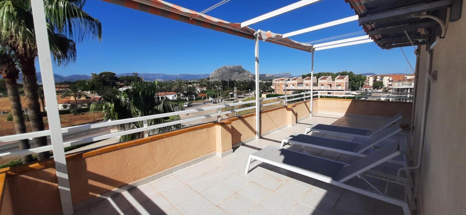 Apartmán Atico En Urb Bahia De Denia De Vacaciones Mar Por Medio Exteriér fotografie